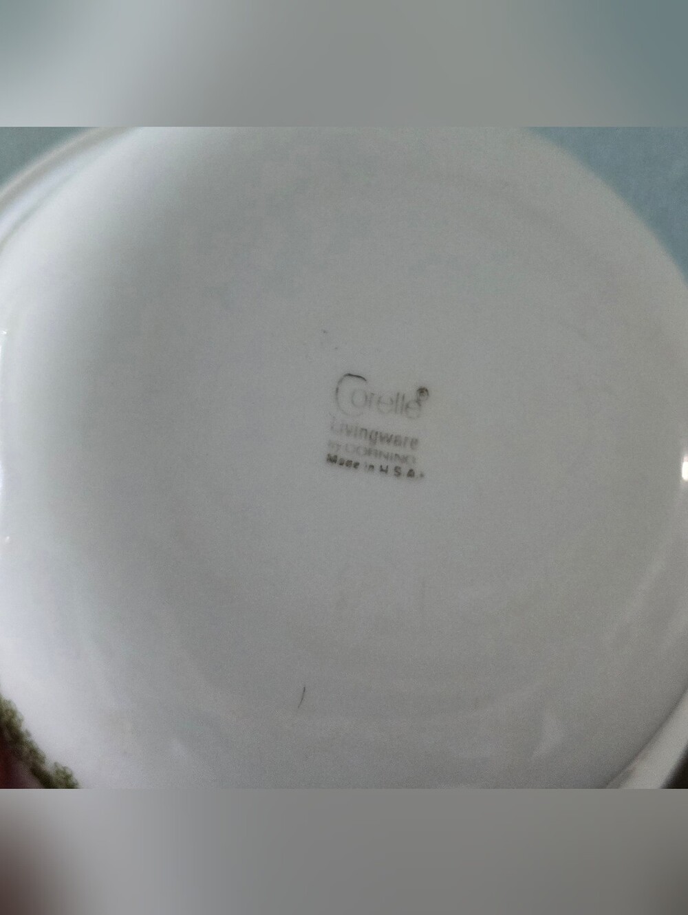 Set of 2 Corelle Green Spring Blossom Cereal Bowls Crazy Daisy 6.25" - Picture 7 of 8